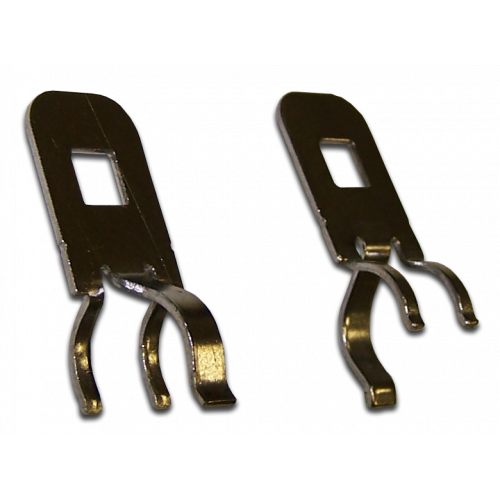 LSA PROFIL Earthing contact clip, 2 pcs.